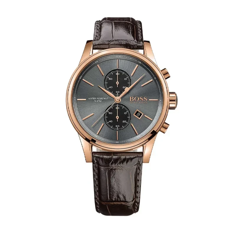 Hugo Boss Contemporary Grey Dial Men's Watch- 1513281
